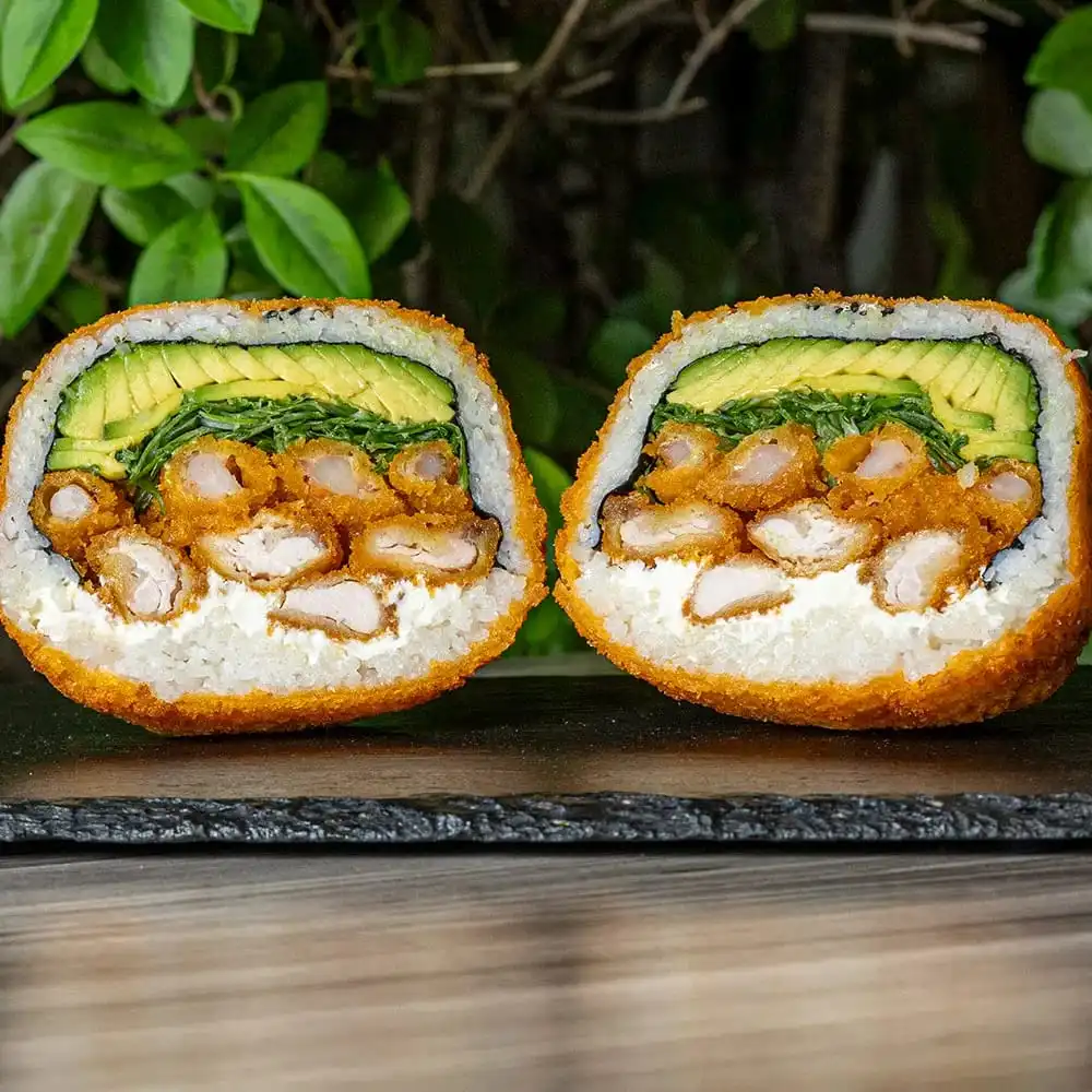 Sushi burger de Camarón